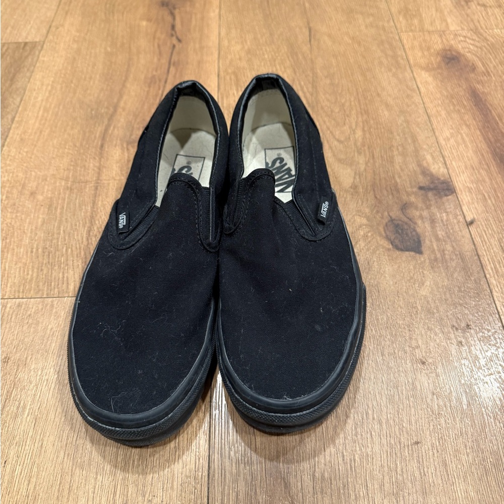 Classic Black Slip-On Vans Women’s